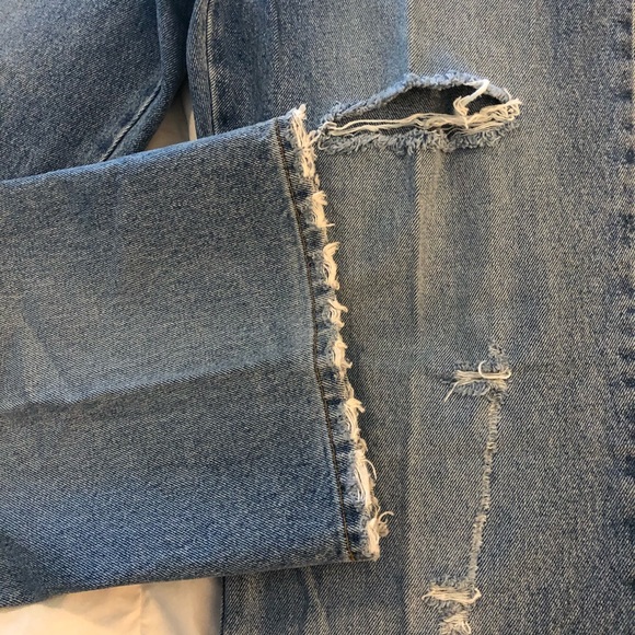 High Waisted Jeans Express Denim Blues - Picture 3 of 7